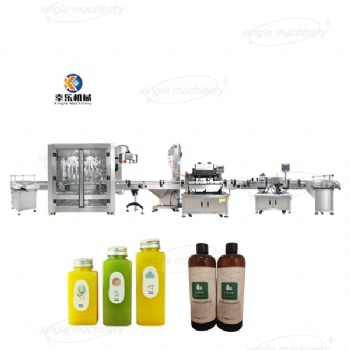 Fully automatic liquid filling production line