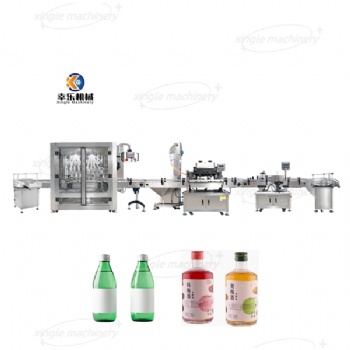 Fully automatic liquid filling production line