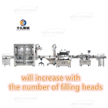 Fully automatic liquid filling production line
